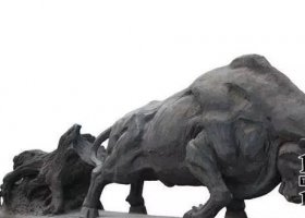 開荒牛銅雕廣場景觀雕塑 開荒牛雕塑開荒大型廣場廠家