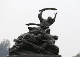 廣場(chǎng)打仗紀(jì)念景觀銅雕 景觀雕塑市場(chǎng)巴彥表面涂料