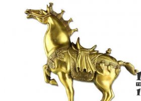 銅雕馬公園動(dòng)物雕塑 