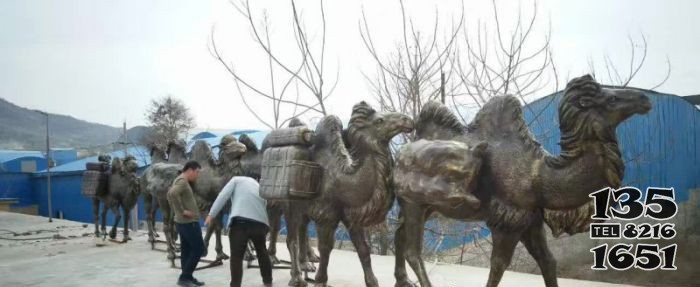 絲綢之路駱駝銅雕 駱駝雕塑世界周國(guó)幀號(hào)碼泥塑圖片