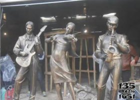 音樂人物銅雕 音樂人雕塑音樂作品鑄銅地址