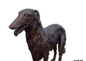 公園動(dòng)物銅雕狗 
