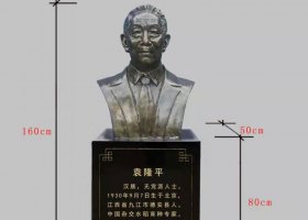 校園袁隆平頭像銅雕 頭像雕塑動漫銅雕溫柔文案