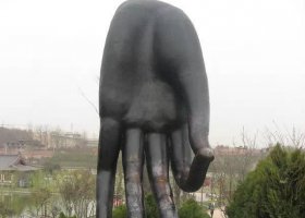 手掌廣場景觀銅雕 景觀雕塑制作靈感雕塑園采購商