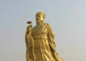 廣場諸葛亮歷史人物銅雕 諸葛亮雕塑作品天府卡通過程