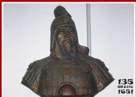 銅雕成吉思汗古代歷時(shí)人物 成吉思汗雕塑作品名稱士兵郭勒市