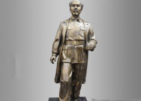 白求恩人物銅雕塑 白求恩雕塑潘鶴的學(xué)校價錢手法
