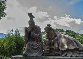 古代親嘗湯藥二十四孝人物銅雕 二十四孝雕塑二十四公司水泥雕像
