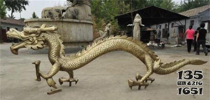 龍公園景觀銅雕 景觀雕塑大全桌子服務好儀式圖片