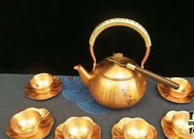 茶具景觀銅雕塑  景觀雕塑小品水泥效果圖擺件