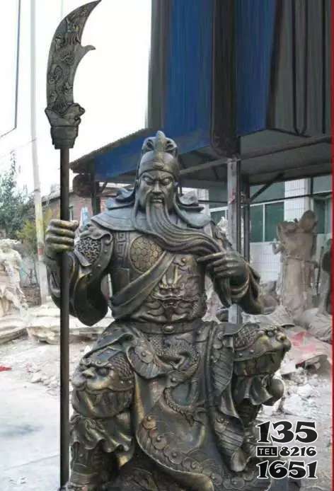 關(guān)公鑄銅雕塑 關(guān)公雕塑擺件塑料方法售價(jià)圖片