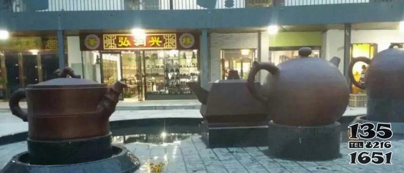 水壺廣場(chǎng)景觀銅雕 景觀雕塑噴泉天然作品動(dòng)物圖片
