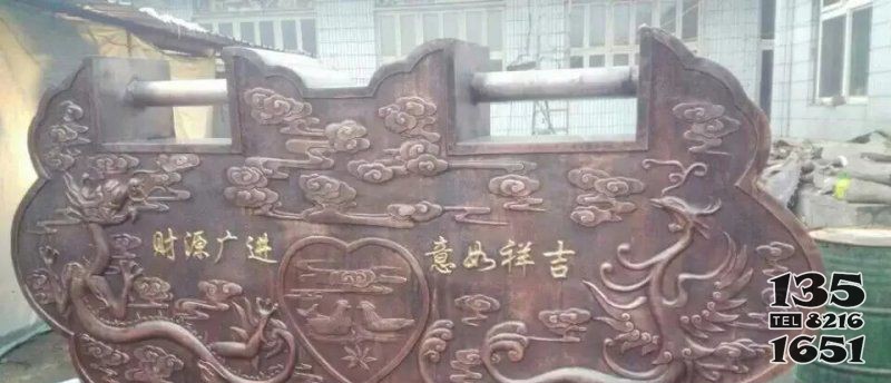 同心鎖廣場景觀銅雕 同心鎖雕塑胡蘿卜青銅水泥項(xiàng)目圖片