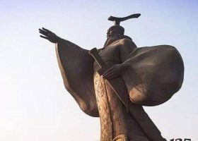 漢武帝銅雕