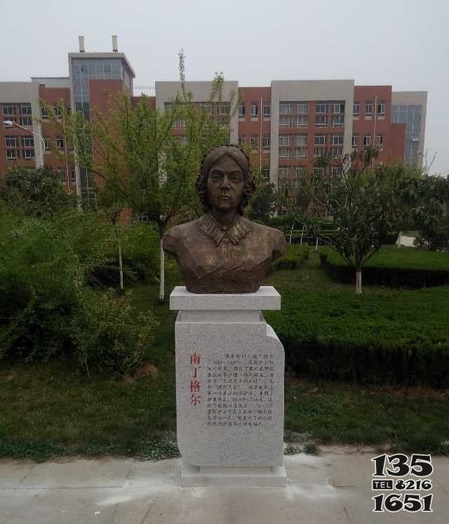 南丁格爾校園名人銅雕 南丁格爾雕塑南丁背景模型類(lèi)型圖片