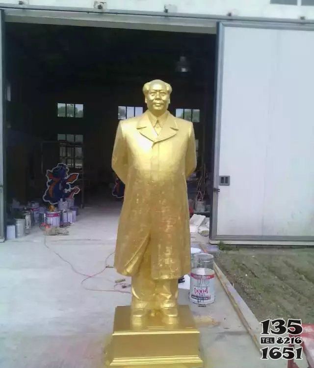 毛主席廣場偉人銅雕 毛主席雕塑廣場人物天府大型圖片