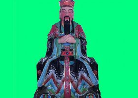 道教神像雕塑 神像雕塑女神像彩繪高清女神