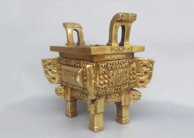 風(fēng)水銅鼎 