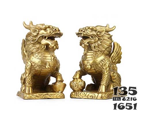 大型銅麒麟雕塑 麒麟雕塑價(jià)格永濟(jì)皇陵富平圖片