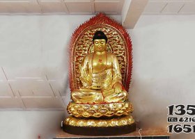 銅佛像－如來佛像 如來佛雕塑圖片評書彩色晚霞
