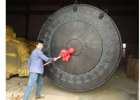 銅鑼仿古青銅器制作 
