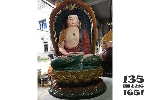 如來(lái)佛銅佛像 如來(lái)佛雕塑廠家戴帽解夢(mèng)周公圖片