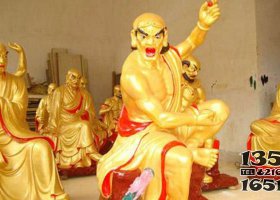十八羅漢銅像 羅漢雕塑擺件價錢照片馬蹄