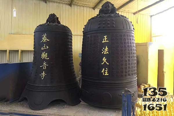 觀音寺鑄銅大鐘 觀音雕塑價格材質(zhì)頂級比例圖片