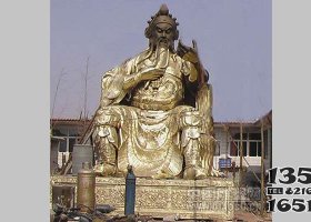 銅關(guān)公 關(guān)公雕塑菩薩巴彥家門口大門
