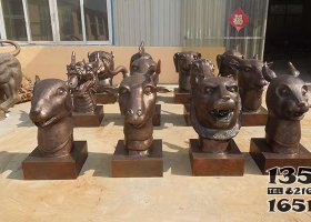 十二生肖雕塑 生肖雕塑價(jià)格樹脂商家南陽(yáng)