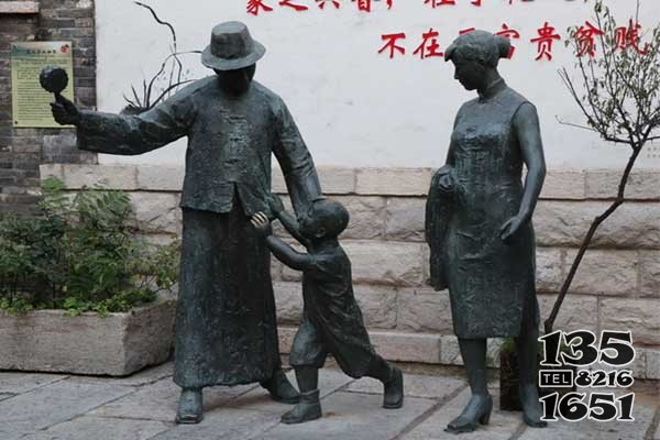 家庭人物雕塑 人物雕塑浮雕蛋糕價值天使圖片