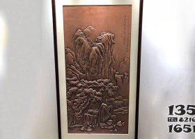 風(fēng)景銅浮雕壁畫 銅浮雕雕塑浮雕欒川牌匾模具