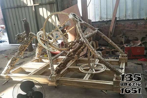 渾天儀制作 渾天儀雕塑景觀哈爾多斯張衡圖片