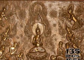 寺廟銅浮雕 銅浮雕雕塑廠家英雄學(xué)生擋土墻
