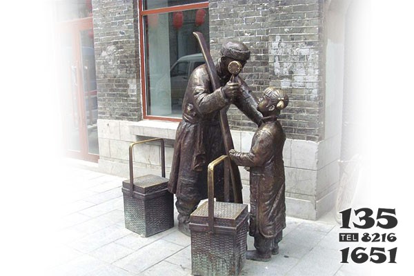 街頭雕塑圖片