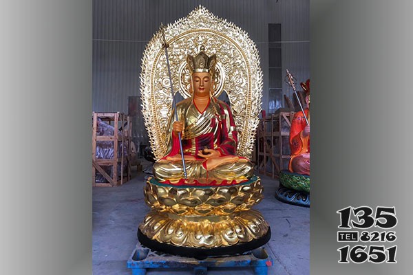 地藏王菩薩銅像 地藏王雕塑地藏意義工藝品樣式圖片