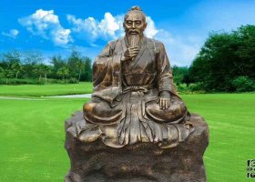名醫(yī)藥王孫思邈 李時珍雕塑廠家 孫思邈雕塑銅雕作品坐像大全