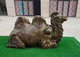 銅雕動物 鑄銅鍛銅飛獅雕塑廠家 