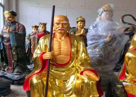 銅雕十八羅漢五百羅漢佛像雕塑廠家 羅漢雕塑寺廟觀音彩繪人物