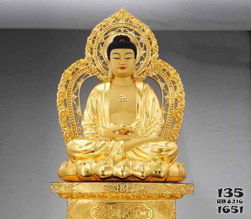 純銅釋迦牟尼佛像阿彌陀佛像藥師佛像觀音菩薩擺件 圖片