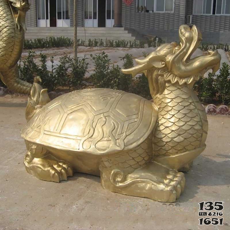銅雕動(dòng)物龍龜 烏龜 牛雕塑制作 烏龜?shù)袼軋D片真假小孩兩個(gè)圖片