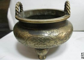 銅雕法器 銅鼎廠家定制 