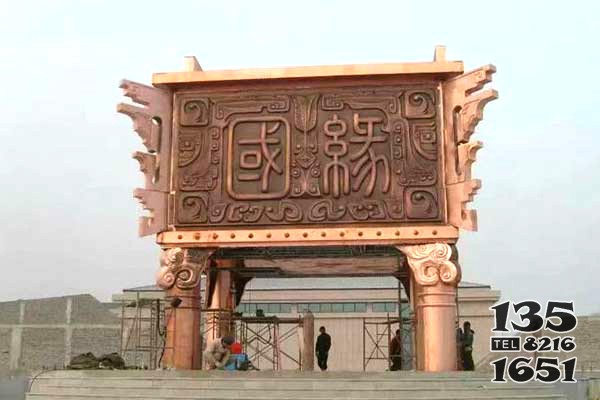 大型銅鼎 圖片
