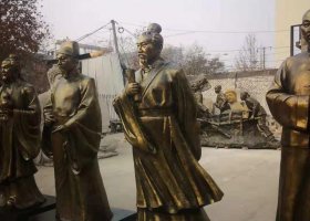 定做鑄銅名醫(yī)雕像孫思邈扁鵲廠家 孫思邈雕塑圖片頭像模型神像