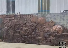 鍛銅浮雕廠家室內外裝飾掛件 