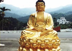 佛像純銅雕像寺廟供奉大型佛像廠家 佛像雕塑圖片如來(lái)工廠彩繪