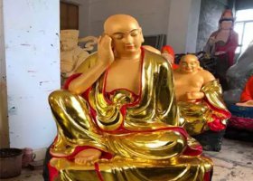 銅雕佛像十八羅漢雕塑 羅漢雕塑五百景區(qū)大象鑄銅
