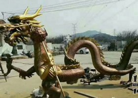 賽龍舟景觀銅雕 
