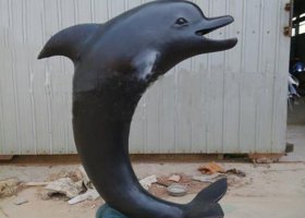 水景銅海豚動物雕塑 海豚雕塑價格實力直銷店生產(chǎn)商