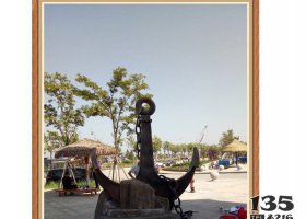銅雕鎖骨廣場景觀雕塑 景觀雕塑大全地方植物走勢